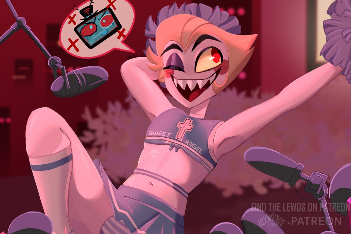Lucifer is still feeling petty that Vox won Hell's Hottest, he's putting in a bit more effort.