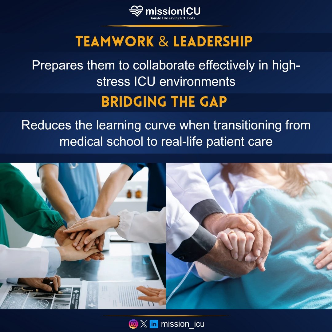 With increasing global health challenges, we need doctors ready to act, adapt, and save lives from the very start! Let’s empower the next generation with the right tools and training.

Do you think critical care training should start earlier in medical education?