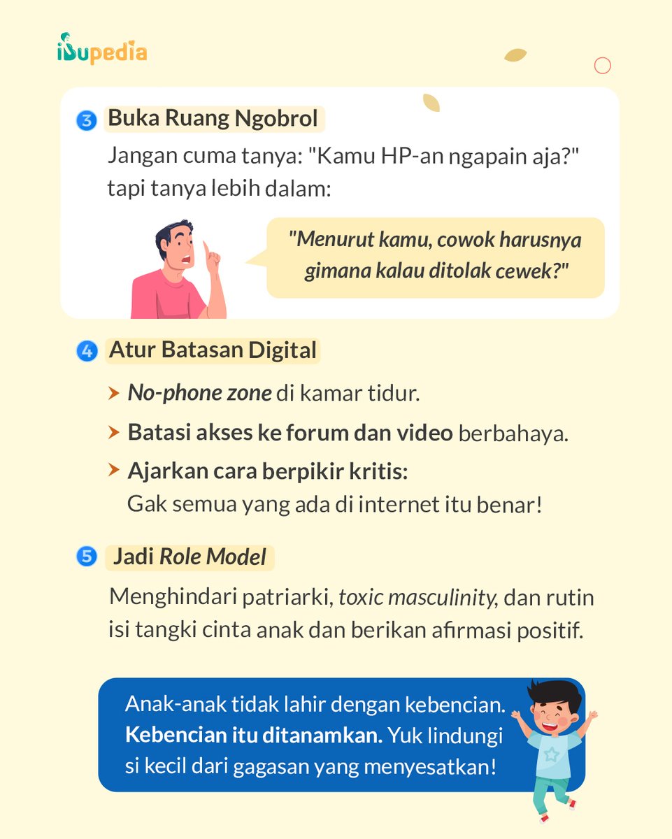 Ibupedia's tweet photo. Di internet, maskulinitas beracun dari influencer misoginis bisa terasa seperti “jawaban�� atas rasa sakit &amp; kebingungan anak🥲

Lewat serial ini, Jack Thorne (co-writer Adolescene) ingin orang tua lebih peka, biar bisa ngobrolin topik sulit dengan jujur. Hmm, what do you think?🤔 https://t.co/udQWkGbTbD