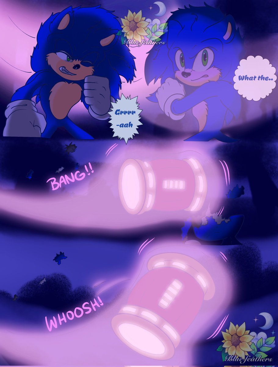 Sonic Movie 3 "She Appears" 🩷🫢
Page 1 &amp; 2 

(I'm working on the rest lil by lil, one thing at a time 🌿)