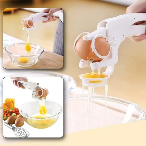 britelite741589's tweet image. &quot;Crack eggs with ease using the Egg Breaker Egg Opener! This creative kitchen gadget effortlessly separates yolks from whites, making your cooking experience mess-free and fun! 🍳 #KitchenGadgets #CookingTools #EggSeparator #HomeCooking&quot;

briteliteshop.store/products/egg-b…