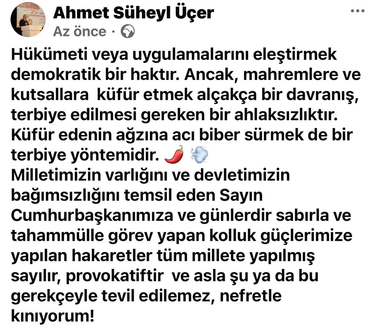 Edep yâ hû!
#kınıyorum