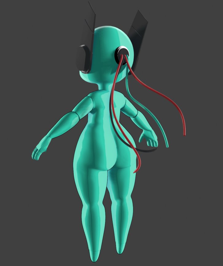 Started Modeling 'Looks To The Moon' today from #rainword 

#b3d #rainworldfanart #art