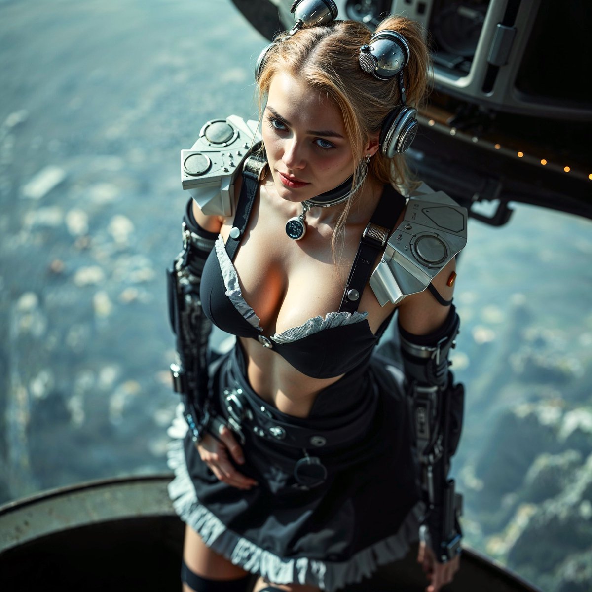 rnoriegau's tweet photo. QT #MondayMaid
Cyber Maid
#AIart https://t.co/2DTxJQXDL7