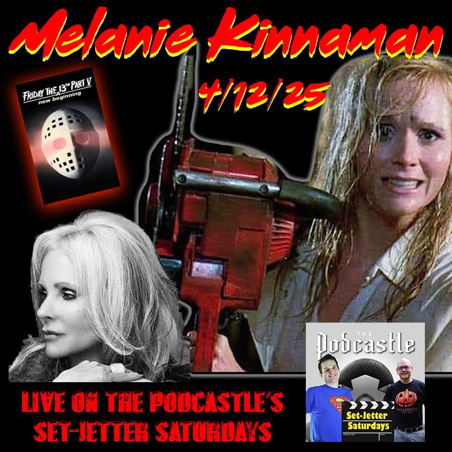 Real final girls use chainsaws! We are pleased to announce that the talented, lovely, and bad-ass Melanie Kinnaman will be on The Podcastle’s Set-Jetter Saturdays on April 12! #FridayThe13th #finalgirl #ThePodcastle #Podcastle