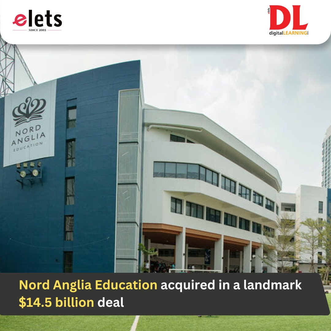 dl_magazine's tweet image. Nord Anglia Education has been acquired by a consortium of investors in a deal valued at an impressive $14.5 billion, in a significant move within the global education sector.
Read More: digitallearning.eletsonline.com/2025/03/nord-a…
#NordAngliaEducation #DubaiEducation #PrivateEquity #UAE