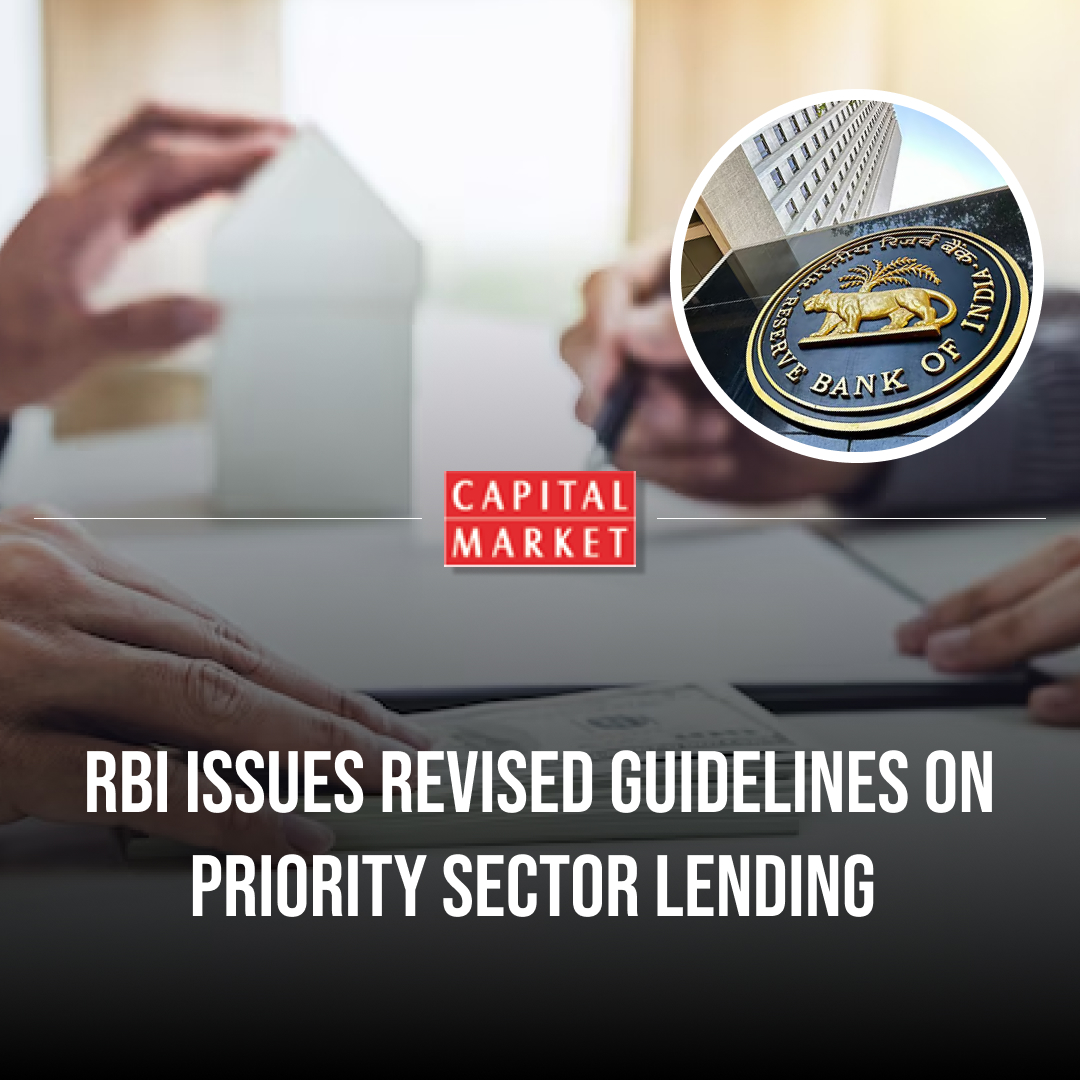 CapitalMarket17's tweet photo. RBI Releases Revised Priority Sector Lending Guidelines to Boost Credit Flow
Like | Share | Follow | Comment For Daily Updates.
https://t.co/YJjldO3Pnt
#RBI #PrioritySectorLending #BankingRegulations #FinancialInclusion https://t.co/X2V8Ew5KwO