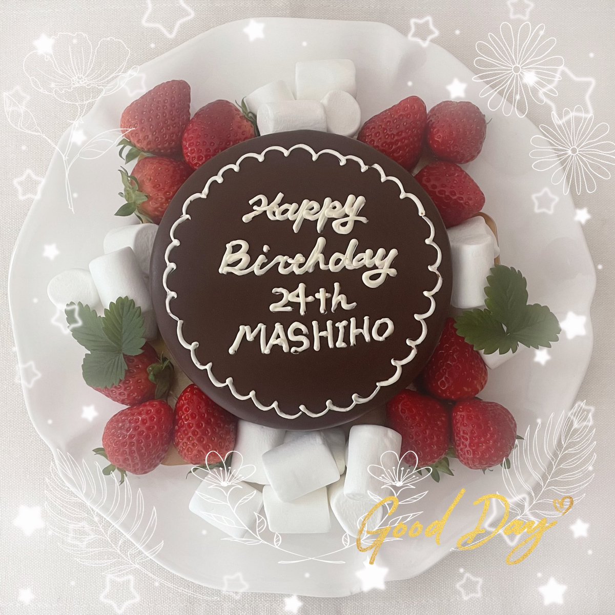MakoH35878377p's tweet photo. ましくん
お誕生日おめでとう🎂
23歳は充実なほんとに素敵な1年だったね🙌🏻✨✨✨
24歳もますますの活躍楽しみにしてるよぉ➰🍀

#24歳のマシホも大好きやに
#MASHIHOIs24LoveYou
@MASHIHO_IB 

#MASHIHO #마시호　
#まっしー https://t.co/72XNFakSOc