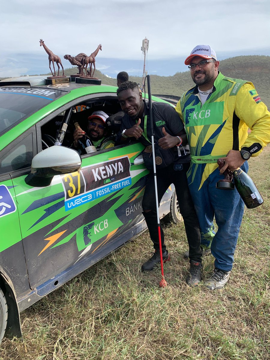 HE DID IT! Ladies and Gentlemen, I'm so proud of my fellow comrade <a href="/Niksachania/">Nikhil Sachania</a> a wheelchair user and rally driver for having WON a  WRC 3 category by emerging FIRST! Man I'm so happy because we're impacting the society positively. It is not easy and it has not been but breaking
