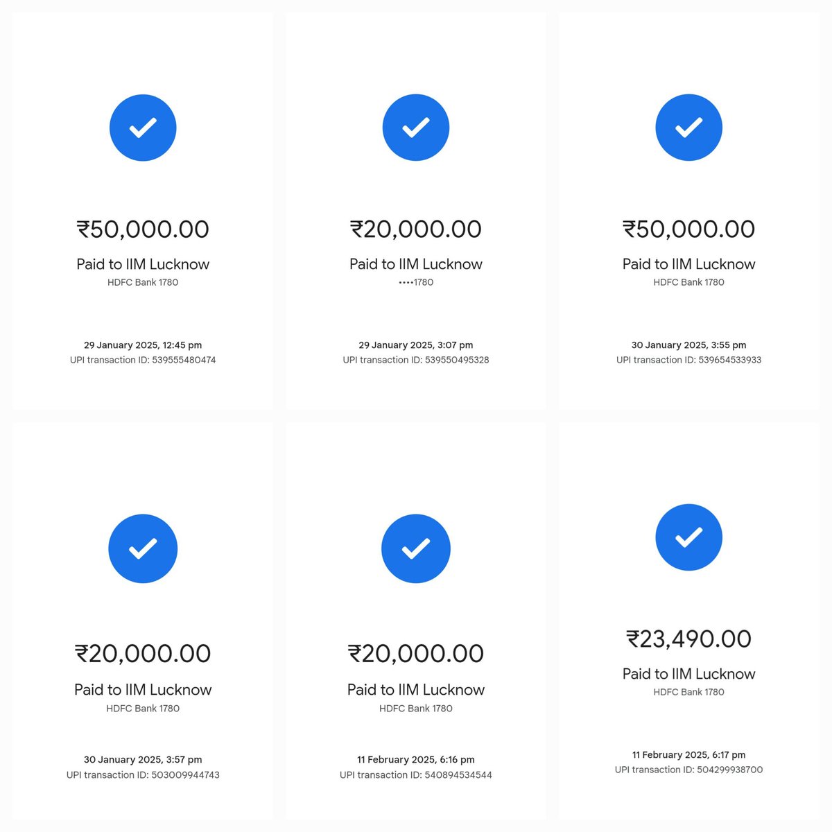Debashree627086's tweet image. This is an absolute dissatisfaction post for #Imarticuslearning
Paid 1.83L for #IIMLucknow Global senior Leadership Program, which has been cancelled on 17th Feb.Till date money not received #Fraud
#RinkuChawda #negligence #harassment #unprofessional
#nikhilbarshikar #Sonyahooja
