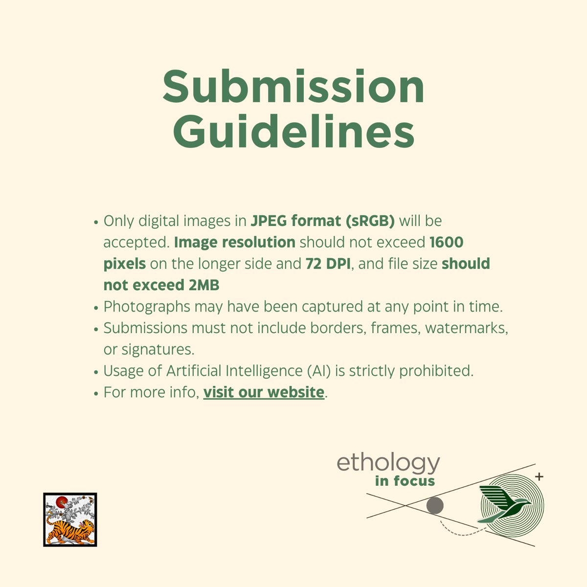 Behaviour2025's tweet image. Capture the essence of animal behaviour through your lens!

We invite photographers of all levels to participate in Ethology in Focus photography contest

Submission deadline: 31st May 2025

Visit: behaviourindia2025.in/Ethology-in-Fo…

#behaviour2025 
#AnimalBehavior 
#Photographycontest