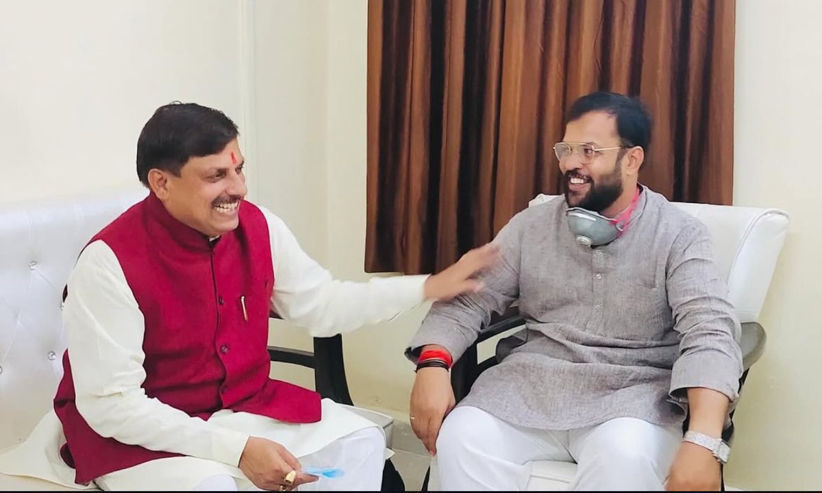 लोकप्रिय जननेता, प्रदेश के यशस्वी मुख्यमंत्री माननीय श्री <a href="/DrMohanYadav51/">Dr Mohan Yadav</a> जी को जन्मदिन की हार्दिक बधाई शुभकामनाएं !

बाबा महाकाल से आपके उत्तम स्वास्थ्य एवं सुदीर्घ जीवन की कामना करता हूं।

#sanjaysharmabarnagar