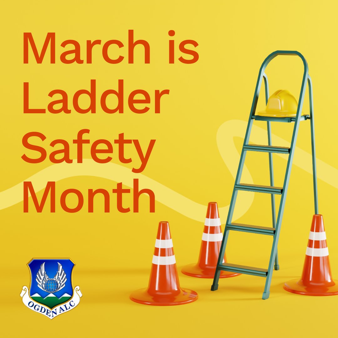oo_alcoffical's tweet image. Promoting Lethality and Readiness, it&apos;s Tuesday Tips! March is Ladder Safety Month 🪜👷🦺

For information on how to safely use a ladder, check out the link below 👇 

osha4you.com/ladders/ladder…

#OOALC #Safety #BuiltRightReadyToFight #LadderSafety #WorkplaceSafety #OSHA