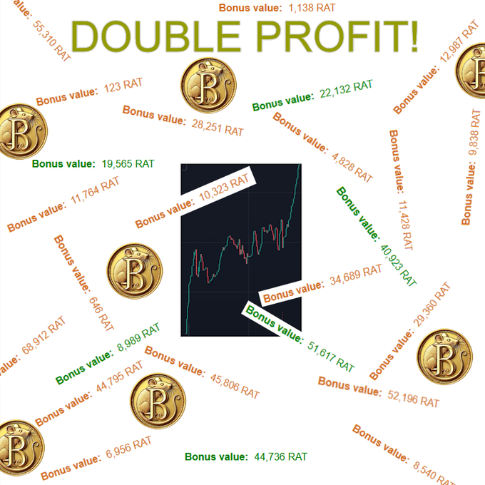 🚀 使用 $RAT 让利润翻倍！💰🎲

💎 两种赚钱方式：
✅ 价格上涨 = 资本收益 📈
✅ 随机奖金 = 额外奖励！🎁
🎯 每笔交易都会触发 0-10% 的奖金，发送给随机持有人！

在图片中，您可以看到最后 25 次奖金支付——下一个是谁？👀🐀

📩 推特：x.com/RandomTokenX
🌐 网站：linktr.ee/RandomToken