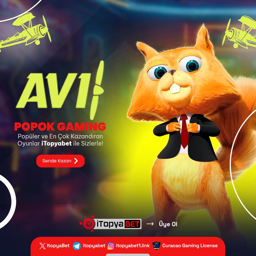 🚀 Aviator ile Büyük Kazanç Zamanı! 🎰
🐿️ Popok Gaming'in en çok kazandıran oyunları iTopyaBET’te!
🔥 Şansını dene, kazancını katla!
📲 Hemen üye ol ve oyuna başla!
🔗 t.ly/itopyabet
#Aviator #PopokGaming #Kazanç #Casino #Bahis