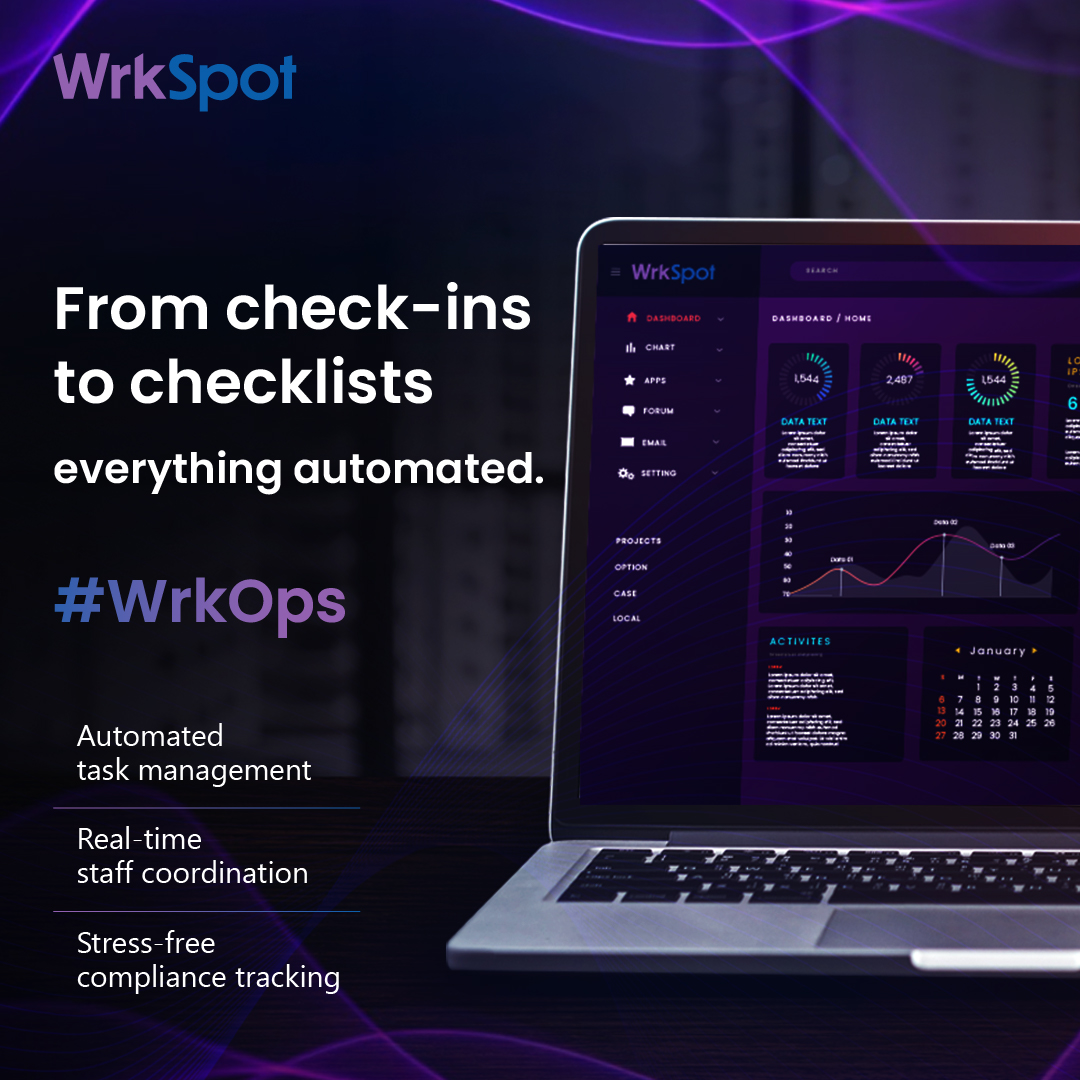 Multi-managing hotel operations? Let #WrkOps handle the heavy lifting, so you can focus on delivering the best guest experience.

#HotelManagement #HospitalityTech #GuestExperience #SmartOperations #Efficiency #WrkSpot