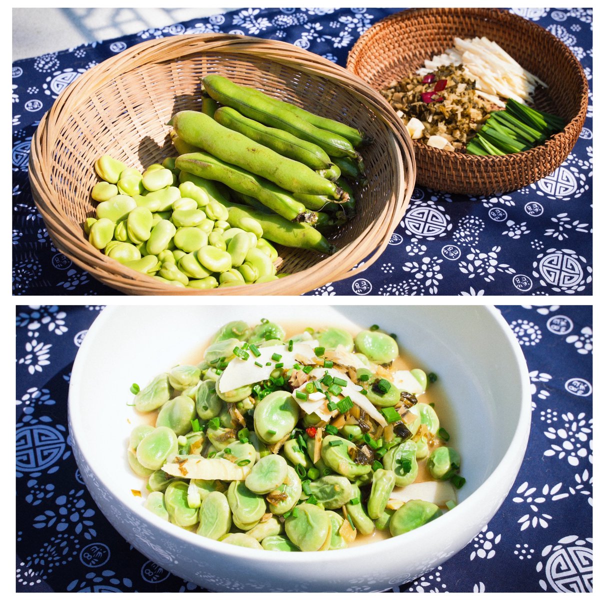DiscoverYuhang's tweet photo. 🌿 Spring's flavor is here! 🌿
Fragrant fresh fava beans, tender bamboo shoots, and a touch of snow vegetables—every bite captures the essence of #spring. The vibrant green hue brings the season's freshness straight to your screen. #SpringFlavors #SpringDelights #SeasonalEats #CravingSpring