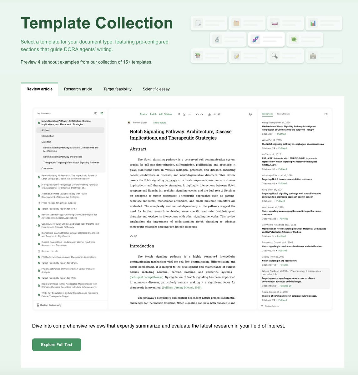 See our examples on pharma.ai/dora  of autogenerated scientific documents—every word as originally generated, no manual edits!
#DORAWriting #AIResearch #PharmaTech #ResearchTools #AIWriting #AI