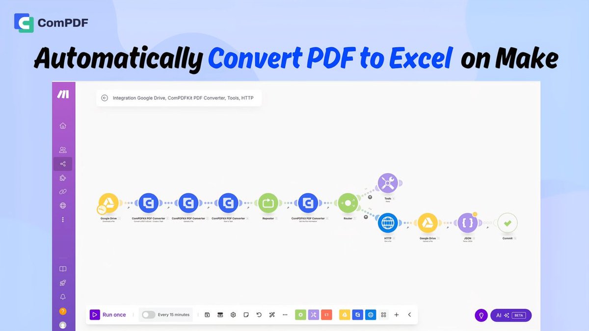 compdfkit's tweet image. Save time &amp;amp; boost productivity! Convert PDF to Google Sheets automatically with ComPDFKit—no manual work needed! 📊

bit.ly/427NT9o

⚡ Keep formatting intact &amp;amp; get accurate data in seconds. Try it today!

#pdfconversion #pdftoexcel #googlesheets