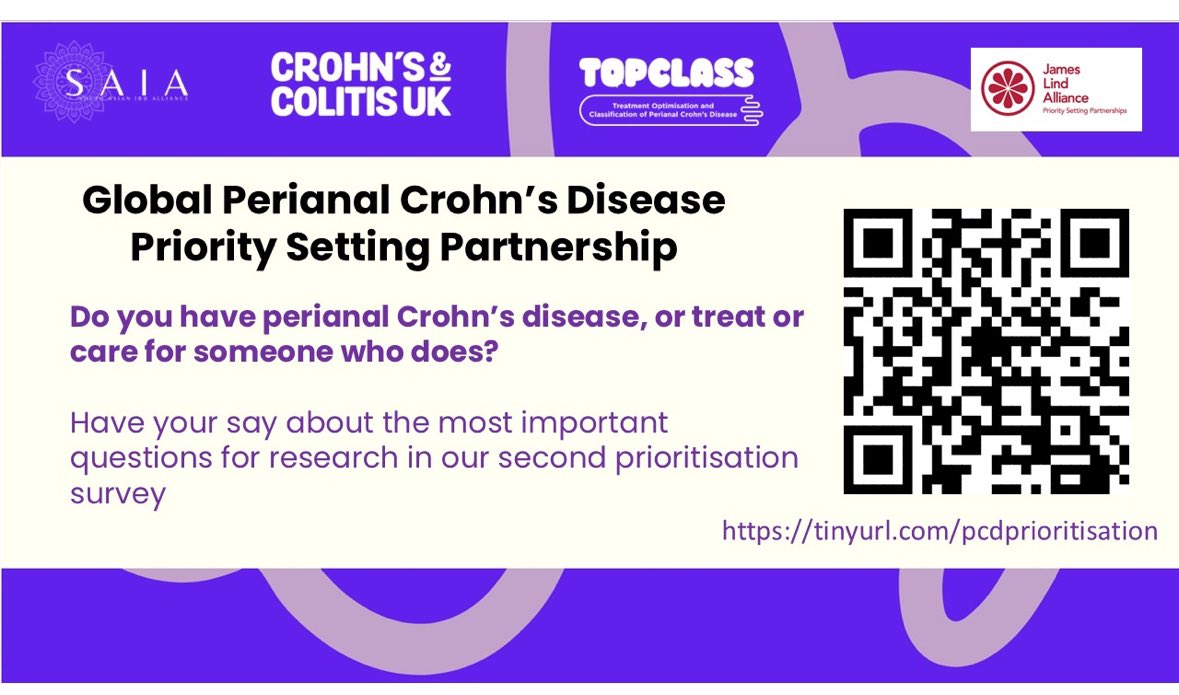 Do you have perianal Crohn’s disease? Then we need to hear from you..  Do you know someone with perianal Crohn’s disease? Then we need to hear from them! Please take part and share far and wide - thank you ❤️ gbr01.safelinks.protection.outlook.com/?url=https%3A%…