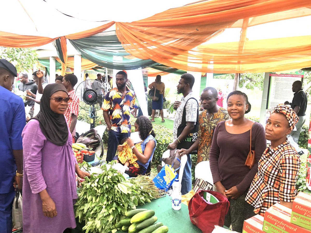 OyapTribe's tweet photo. @HortiNigeria #HortiFair was a blast for all Horti stakeholders and farmers that took place at @NihortNG @nihort 

We at OYAP Veggies Hub, sub cluster from Oyo Young Agropreneur participated by showcasing our agri produce and product at the fair 

 🌱🚀 https://t.co/v3JbekS9gb