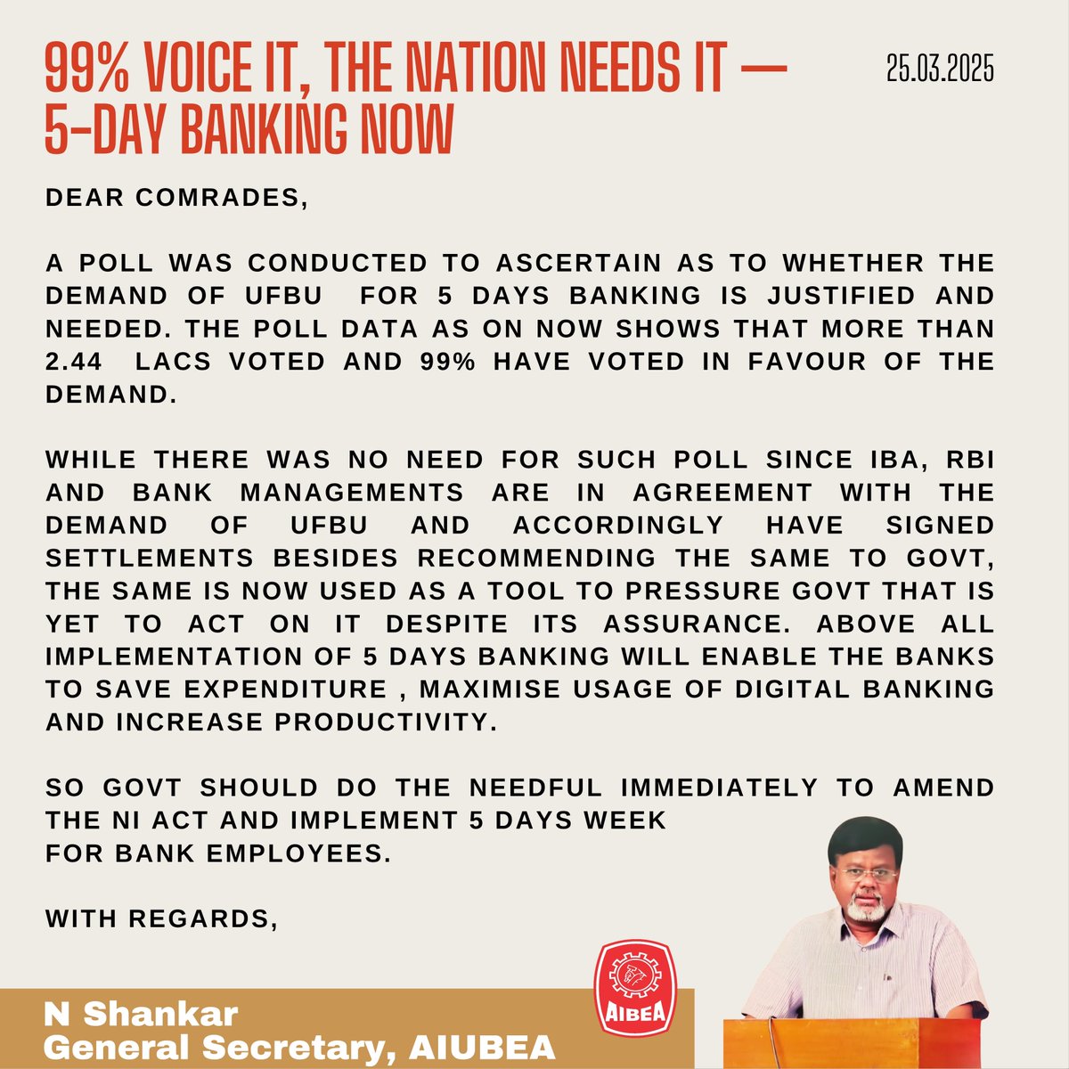 N SHANKAR (@nshankarunion1) on Twitter photo 