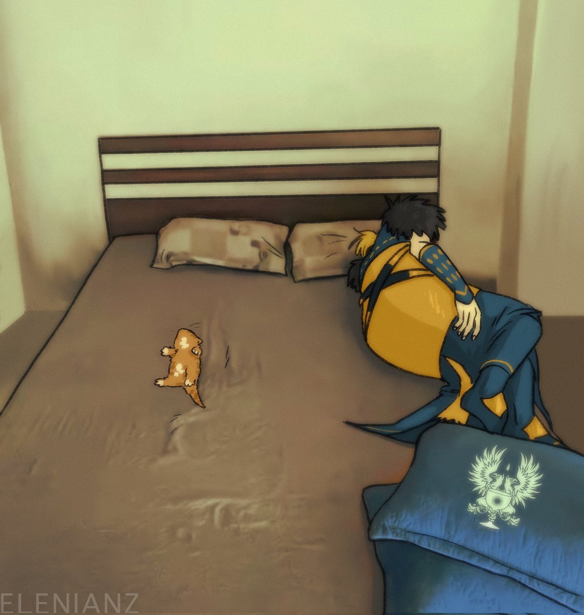 elenianz's tweet photo. Ser Pounce-a-lot appreciation post
#dragonage #anders #dragonageawakening https://t.co/KIfYcNHHVz