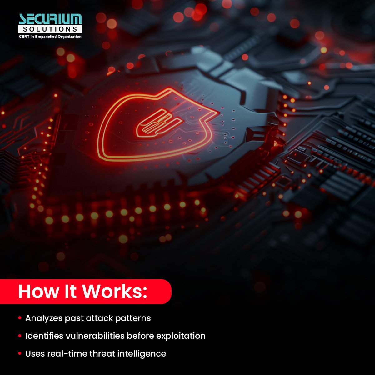 securiumsoln's tweet image. The Power of Predictive Security! 🔐
Predictive security uses AI, machine learning, and real-time intelligence to anticipate and prevent cyberattacks before they happen.
Stay one step ahead of cybercriminals and build a resilient security posture. ✨
#securiumsolutions