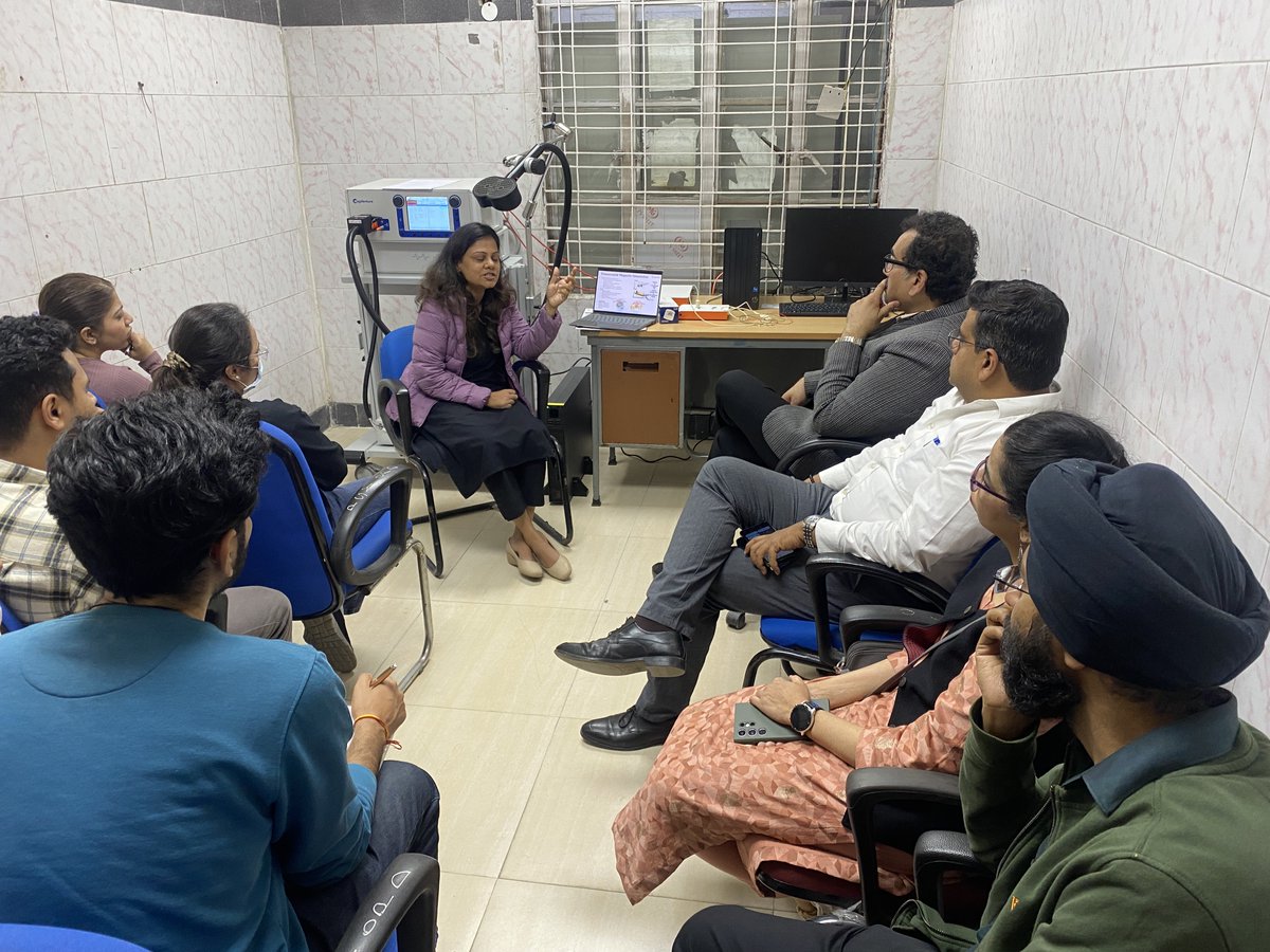 🚀 Exciting news! Our MagPro X100 with MagOption is now installed in New Delhi, advancing rTMS for psychiatry &amp; research!

Wide parameters |  Theta burst |  Up to 100 Hz | Combined waveforms
🔬 Powering neuroscience &amp; mental health innovation!
#rtms #brainstimulation #MagProX100