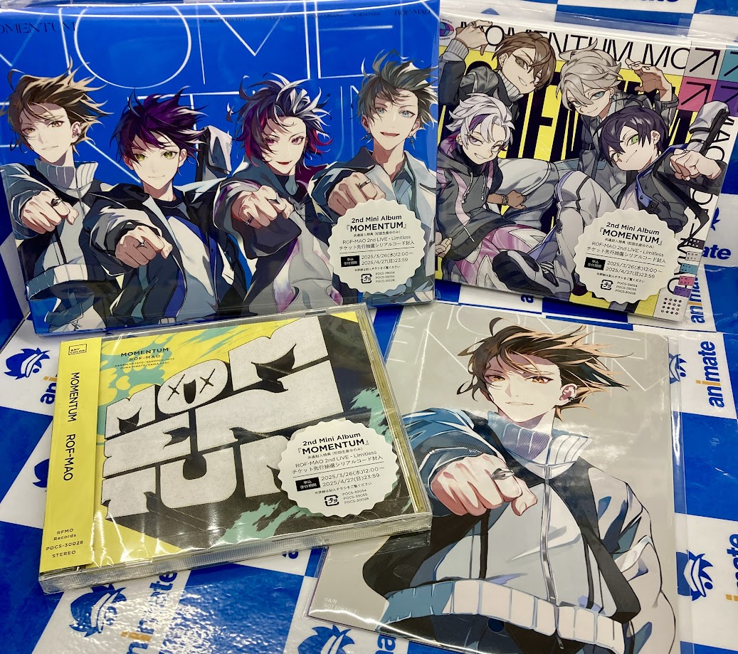 CD入荷情報】 3/26 発売 「ROF-MAO 2NDミニアルバム『MOMENTUM