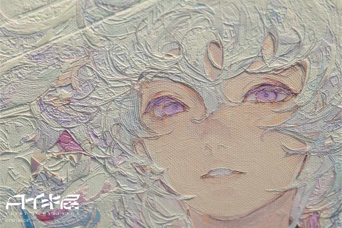 FGO タイキ展　マーリン　Merlin ポスター　特殊印刷ポスター　開封品 FGO タイキ展 マーリン Merlin ポスター 特殊印刷ポスター