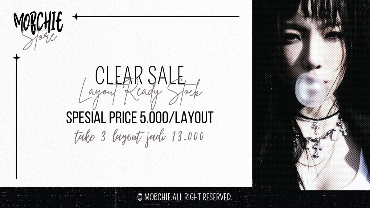 mobchie's tweet image. help repost? terimakasih

halo temen , mobchie mau infokan kalau 100% penjualan 6 dari layout rs dibawah ini akan di donasikan(bisa scroll up buat cek thread charity).

#zonauang