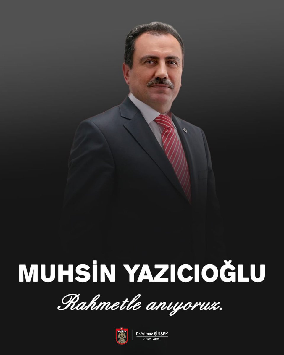 Türk siyasi hayatına önemli izler bırakan Muhsin Yazıcıoğlu'nu, Gazeteci İsmail Güneş'i ve birlikte vefat eden yol arkadaşlarını ebediyete irtihallerinin yıl dönümünde rahmetle yâd ediyorum.

Mekanları cennet olsun...

#25Mart2009