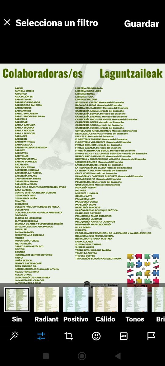 Gaur eta bihar #zabalduzurekultura n
Hoy y mañana en #ensanchatucultura