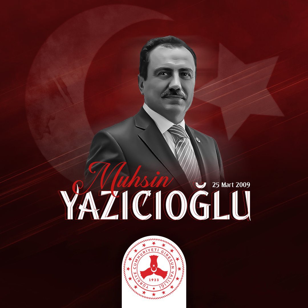Vatan ve millet sevdasıyla Türk siyasetinde önemli izler bırakan, Büyük Birlik Partisi Kurucu Genel Başkanı merhum Muhsin Yazıcıoğlu'nu vefatının 16. yıl dönümünde rahmet ve minnetle anıyorum.

Ruhu şâd, mekânı cennet olsun.

#MuhsinYazıcıoğlu 🇹🇷