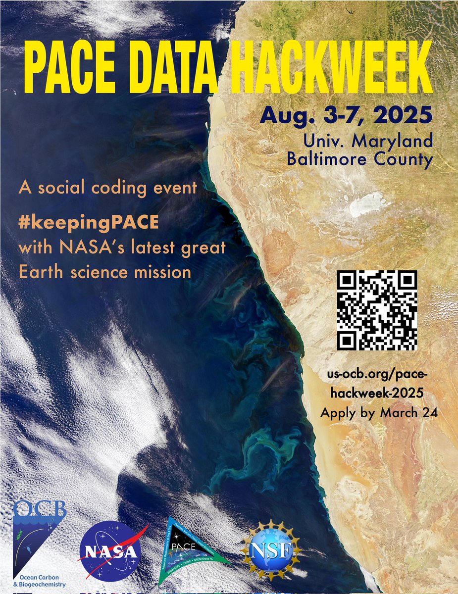 tinycore_lab's tweet image. PACE Data Hackweek coding event us-ocb.org/pace-hackweek-…