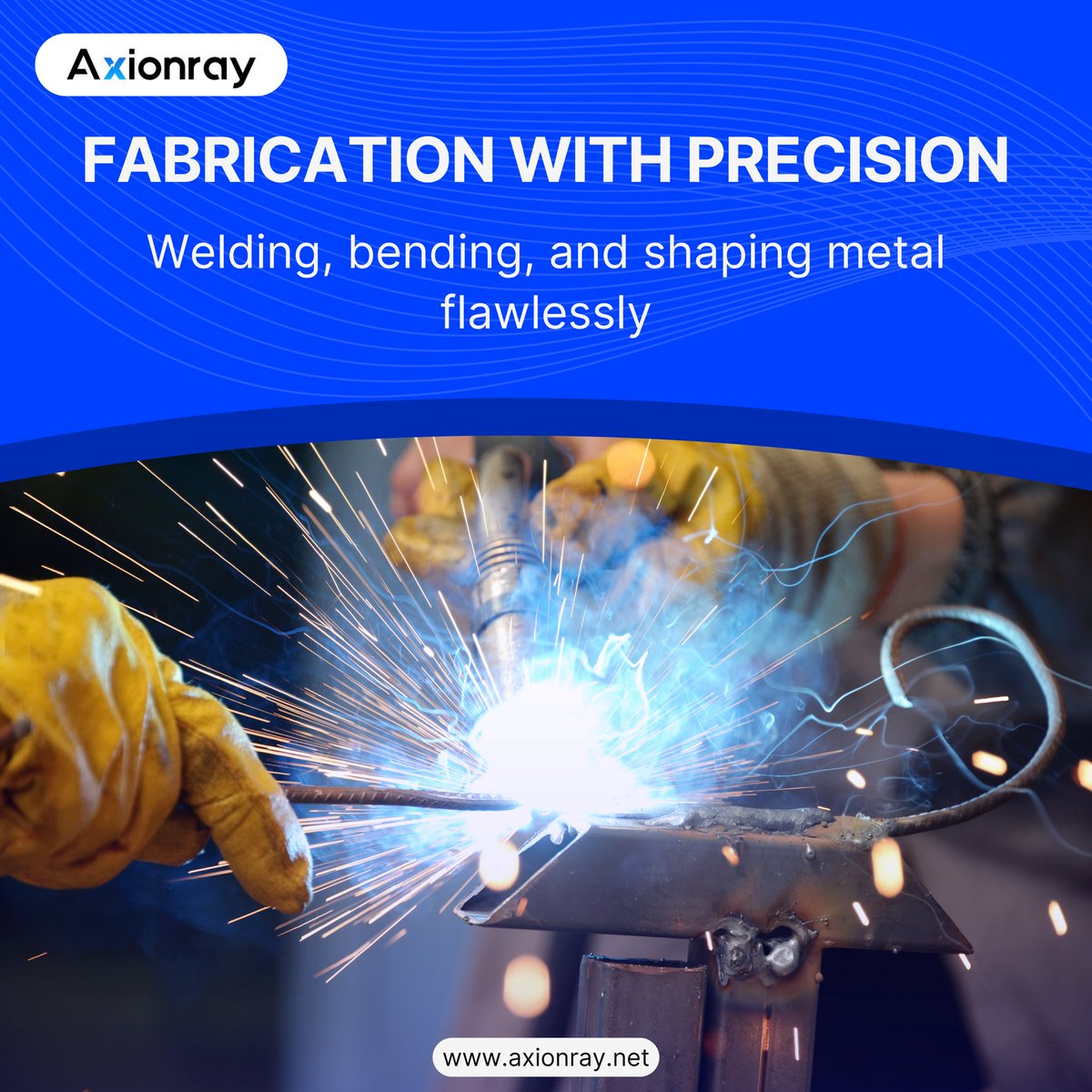 axionray_india's tweet image. Precision in every weld, perfection in every bend—shaping metal with excellence. ⚙️✨
 #PrecisionFabrication 
#Axionray #MetalEngineering #WeldingExcellence #IndustrialInnovation #ManufacturingSolutions