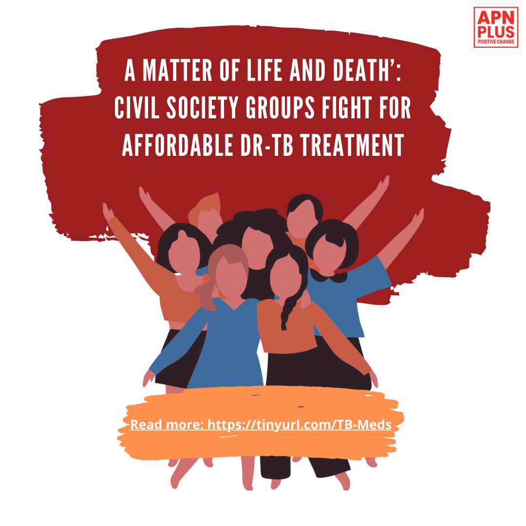 On #WorldTBDay, civil society groups demand #MedicineEqualityNow!
While the price of Bedaquiline (BDQ) has dropped, Delamanid remains out of reach due to Otsuka’s monopoly.

Read more: tinyurl.com/TB-Meds

#EndTB #MakeMedicinesAffordable #APNPlus #PositiveChange