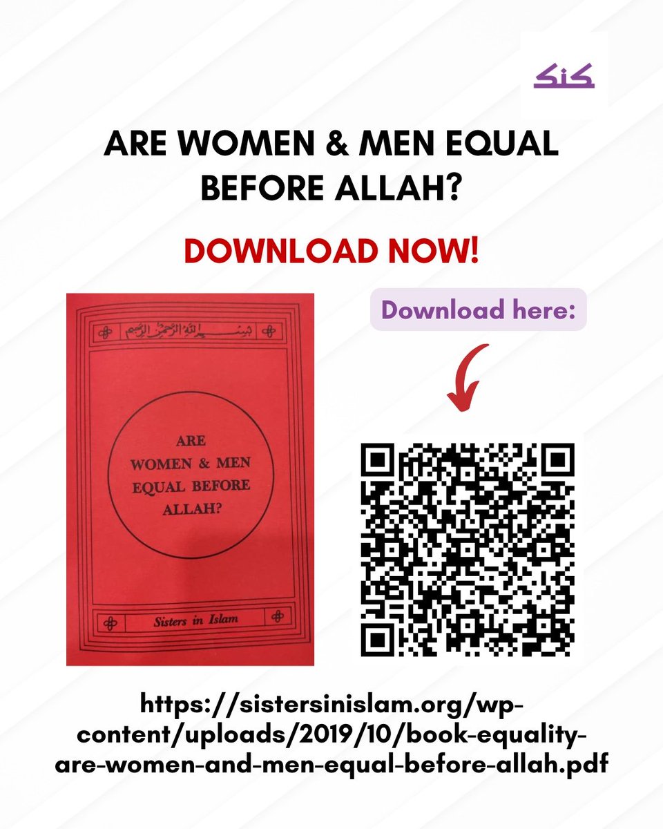 Women and Men Are Equal Before Allah SWT

Islam upholds the equal worth, dignity, and responsibilities of men and women in both spiritual and worldly matters. The Qur’an is clear: Men and women are different but equal in value and purpose.

Surah An-Nisa (4:124), Surah Al-Ahzab