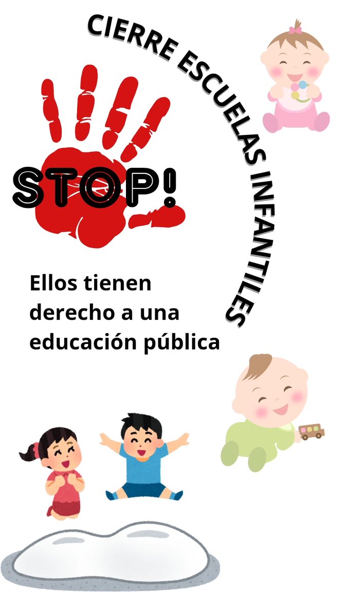 FAPA_LEGANES's tweet photo. 📣DIA 2 #cierredeaulas en las escuelas municipales de #Leganés ⛔⛔⛔⛔⛔⛔⛔

Los bebés de @AMPA_ElRincon no tienen profe, familias sin soluciones.
👶👶🏻👶🏿👶🏼👶🏽👶🏾❌👩🏻‍🏫👨‍🏫
 ⁦#cuestiondeprioridades

@AytoLeganes https://t.co/5kLEKWaJhj https://t.co/xmrT4TmKFk