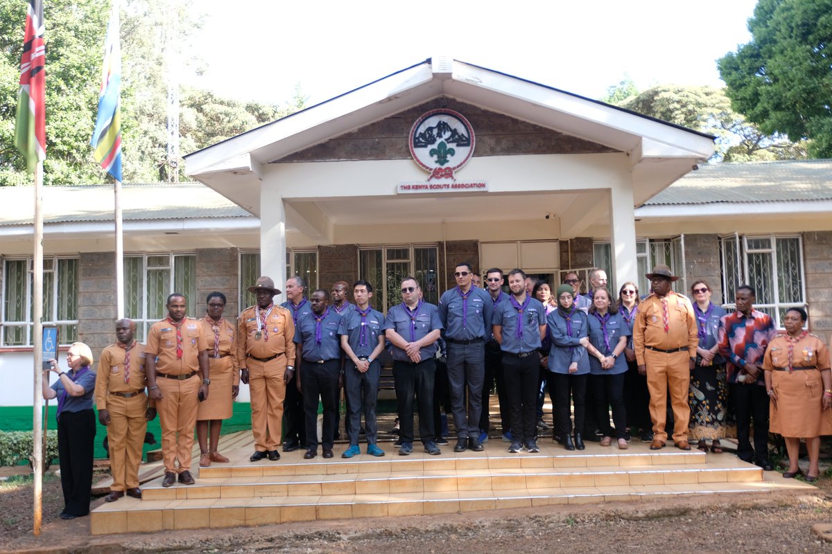 22/3/2025, the World Scout Committee paid a courtesy call on Kenya Scouts in Nrb. The Chair Daniël Corsen appreciated the management for their support towards the holistic development and empowerment of over 4M young people to achieve their highest potentials as active citizens