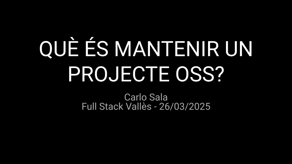 Full Stack Vallès tweet media