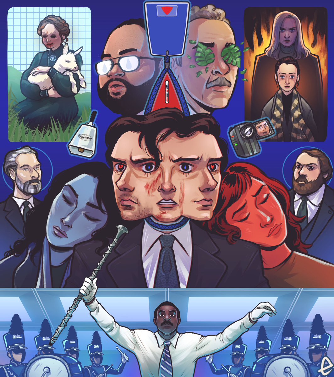 Severance has shot up to the number 1 spot in the “Shows That Have Ruined Me” category. I am SAT for season 3 I will wait patiently for you my sweet dysfunctional work-place dramaaaaa! What a masterclass in television 😩😩😩😩😮‍💨😮‍💨😮‍💨😮‍💨🩵🔻🩵 #SeveranceFinale #severancefanart