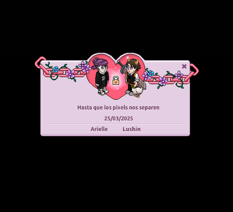 Segundo candadito cerrado con gente que quiero 💕
Que buenos momentos compartimos construyendo salitas :3 <a href="/LushinHabboES/">Lushin</a>