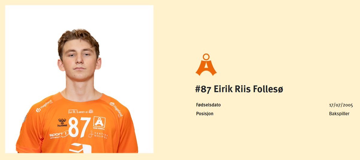 <a href="/Riis_2/">Eirik Riis Follesø</a> i <a href="/AsaneHandball/">Åsane Håndball</a> kan ta <a href="/kjetilaandal/">kjetil åndal</a> elleville scoringsrekord på 207 mål for <a href="/Vikingtifherrer/">Viking TIF Håndball Herrer</a>  fra sesongen 22/23, men det skal holde hardt!
Han har 190 mål før de 2 siste rundene.
Det gratuleres 👏👏
<a href="/Topphandball/">Norsk Topphåndball</a>