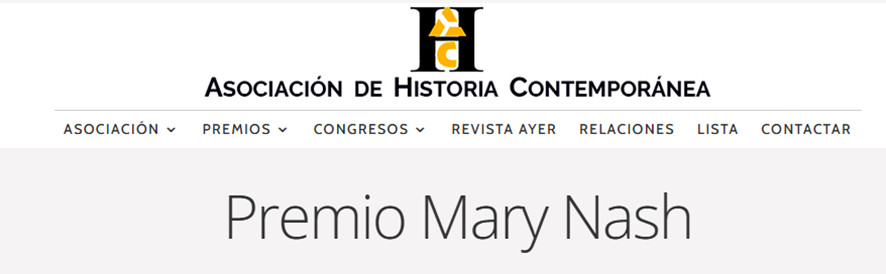Ayer. Revista de Historia Contemporánea (@ayer_revista) on Twitter photo ¡Atención! ¡No olvidéis que sigue abierto el plazo para presentar vuestros textos al XXVI premio Mary Nash de la <a href="/Ahistcon/">Asociación de Historia Contemporánea</a>!
ahistcon.org/wp-content/upl…
Más info 👇 ¡Atención! ¡No olvidéis que sigue abierto el plazo para presentar vuestros textos al XXVI premio Mary Nash de la <a href="/Ahistcon/">Asociación de Historia Contemporánea</a>!
ahistcon.org/wp-content/upl…
Más info 👇
