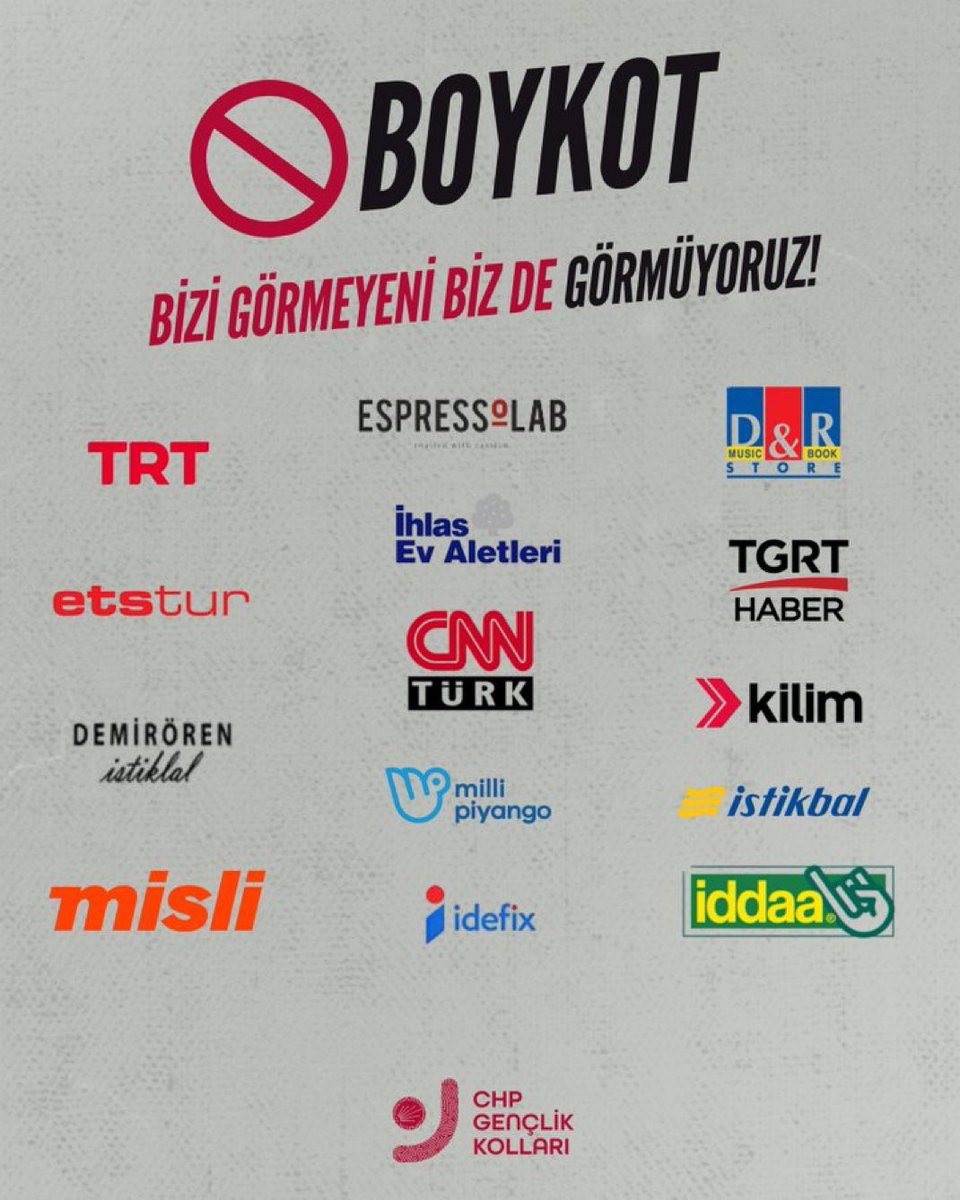 #BoykotListesi ne tam olarak uyacağım