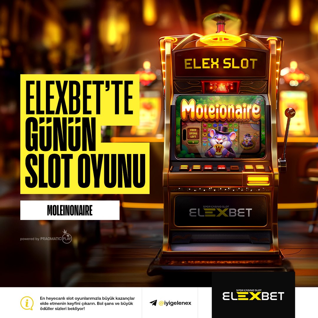 ✅ ELEX'TE GÜNÜN SLOT OYUNU!

🍓 Çarpanlara doyamayacağınız slot oyunlarımız ile kazanmaya hemen başlayabilirsiniz.

⚡️ Pragmatic Play sağlayıcısının Moleionaire ile kazanmalara doyamayacaksınız!

Kazancın en iyi adresi: ws.tc/elexbet