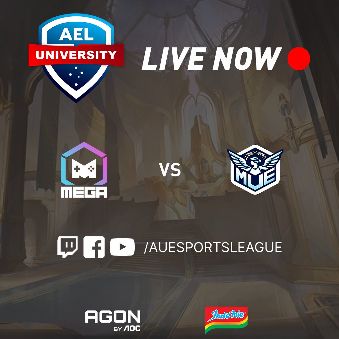 Australian Esports League (@auesportsleague) on Twitter photo The first match of Season 1 pits <a href="/MonashEGA/">MonashEGA</a> against <a href="/MelbUniEsports/">Melbourne University Esports</a>!
Live now at twitch.tv/auesportsleague
The AEL is proudly sponsored by <a href="/AGONbyAOC/">AGON by AOC</a> & <a href="/Indomielovers/">Indomie</a> The first match of Season 1 pits <a href="/MonashEGA/">MonashEGA</a> against <a href="/MelbUniEsports/">Melbourne University Esports</a>!
Live now at twitch.tv/auesportsleague
The AEL is proudly sponsored by <a href="/AGONbyAOC/">AGON by AOC</a> & <a href="/Indomielovers/">Indomie</a>