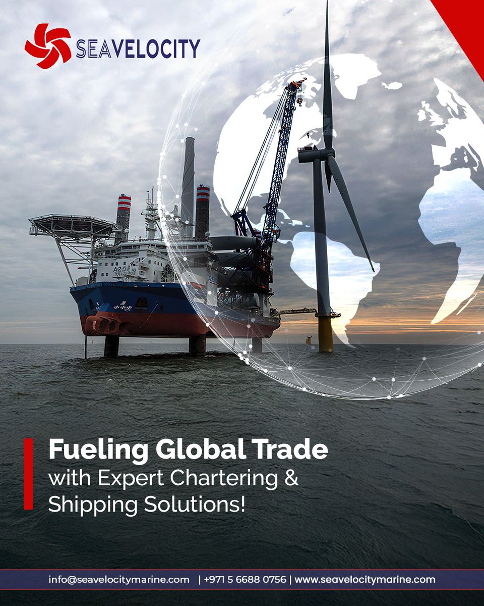 seavelocity's tweet image. At Sea Velocity Marine, we provide offshore vessel chartering for energy projects and tanker &amp;amp; dry cargo chartering for secure global transportation, helping businesses stay ahead in a fast-changing market. 

seavelocitymarine.com

#SeaVelocityMarine #EnergyShipping